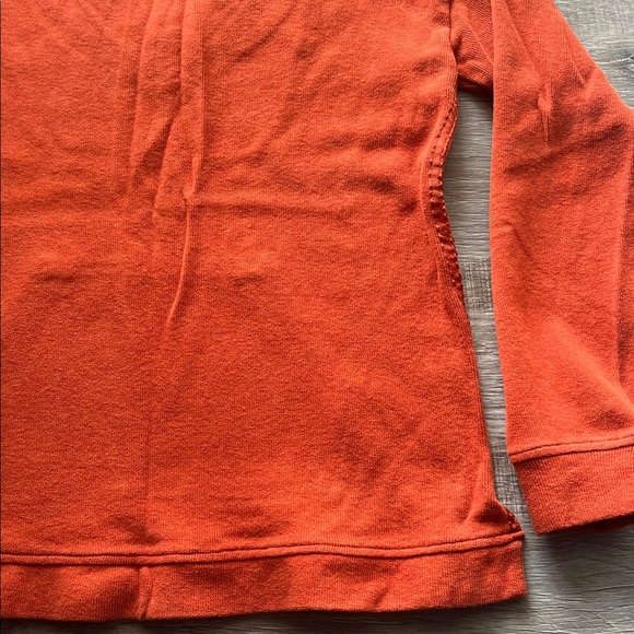 Orvis Burnt Orange V-Neck Sweater, Women’s Size S - Picture 12 of 13